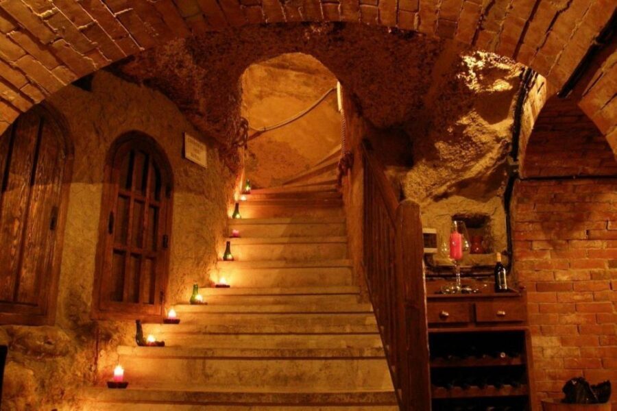 Aranda de Duero: Wine Tasting Course with Iberian Tasting - Don Carlos Historical Winery inside Aranda de Duero’s underground world