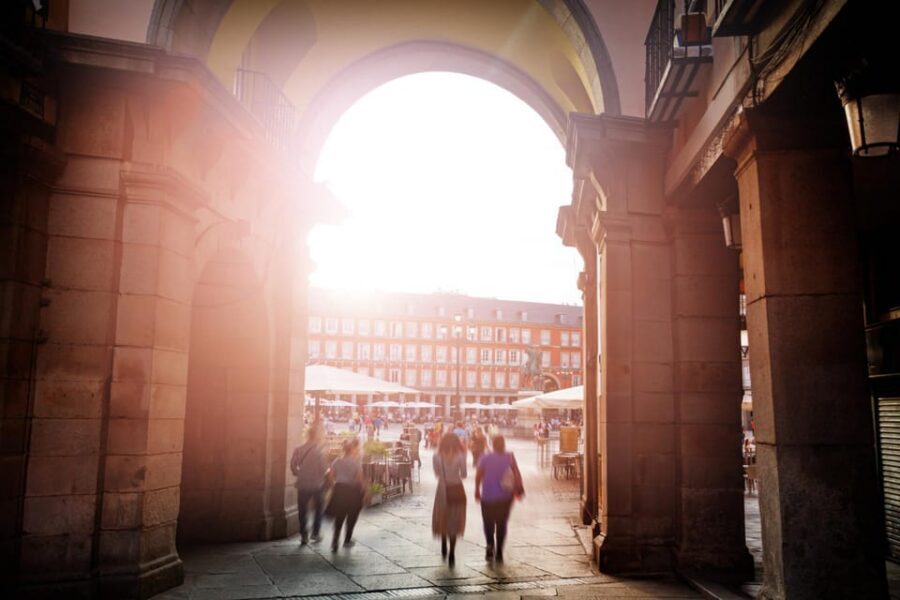 Essential Madrid: Walking Tour of the Historic Center - Plaza Mayor: where old Madrid still does its thing