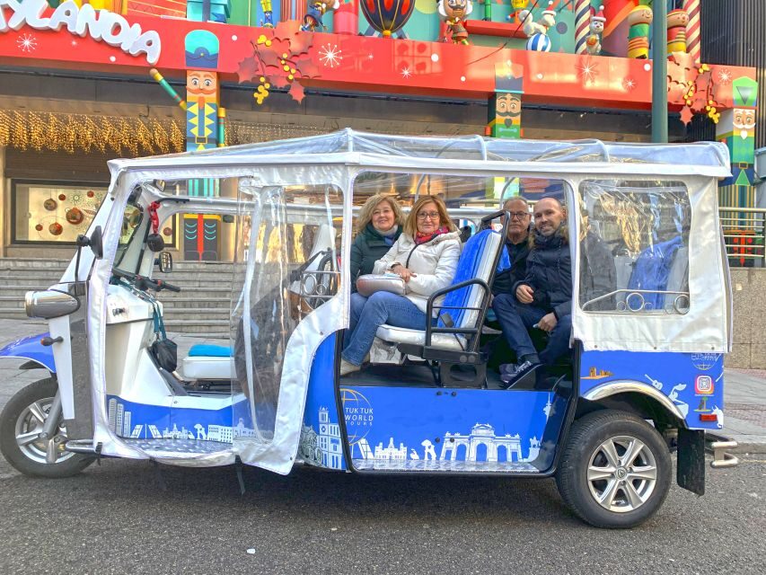 Explore Madrid’s Top Sights on an Electric Tuk-Tuk Tour - Barrio de las Letras and Madrid’s literary names on the street