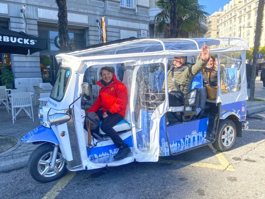 Explore Madrid’s Top Sights on an Electric Tuk-Tuk Tour - Royal Palace and Catedral de la Almudena: seeing the big icons from close range