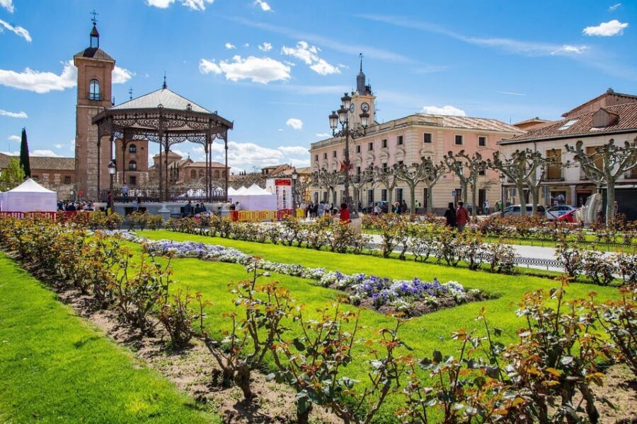 From Madrid: Alcalá de Henares, Winery Tour & Wine Tasting - Walking Cervantes’ town: cathedral, Calle Mayor, Palacete de Laredo, and the University