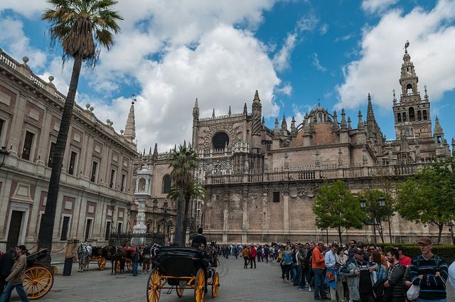 From Madrid: Andalusia with Cordoba and Costa del Sol 6 Days - Day 3: Seville Cathedral, Santa Cruz, Plaza de España, and Park Breaks