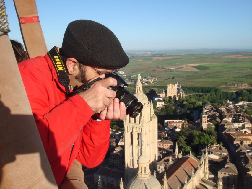 From Madrid: Hot Air Balloon Ride in Segovia with Pickup - Safety briefing and who should sit this one out