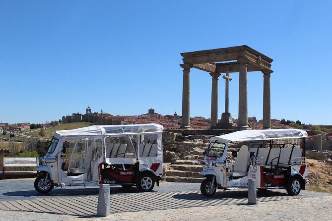 Guided Tuktuk Tour with Stops and Drop-off in Ávila - The route in order: what you’ll see over about one hour