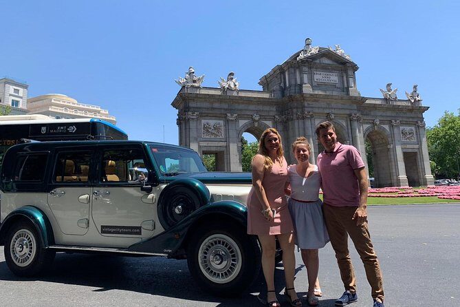Historic and Modern Madrid by Classic Car Private Tour - Royal Palace grounds to Almudena: royalty and modern sacred spaces