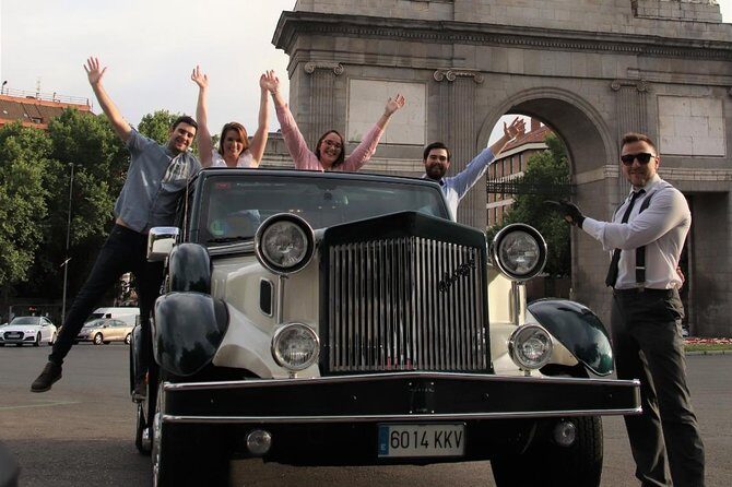 Historic and Modern Madrid by Classic Car Private Tour - Plaza Mayor, Sol, and the opera-and-parliament finish