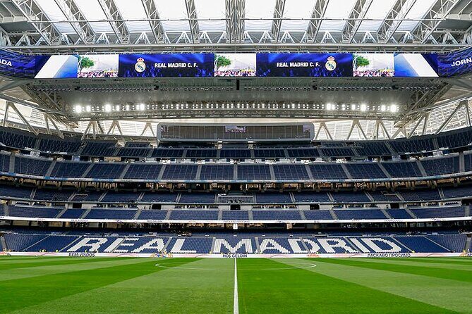 Madrid Bernabeu Stadium Tour Admission Ticket - Timing It Right: 1 Hour on Paper, Plan for More