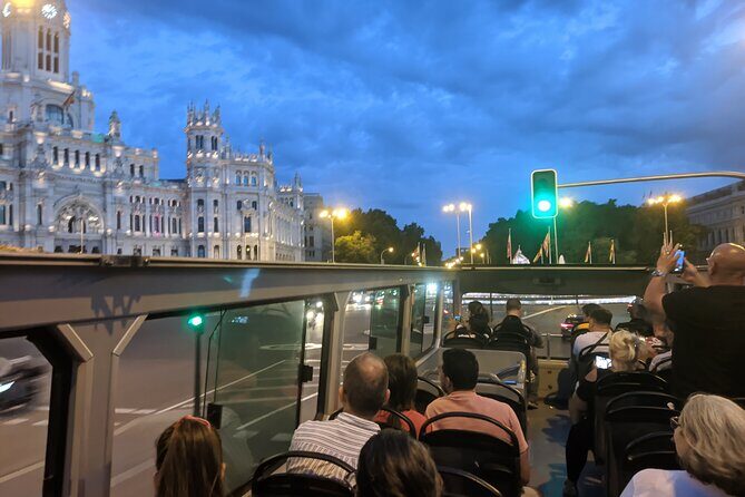 Madrid Big Bus Night Tour - Timing and the small problems that can change the ride