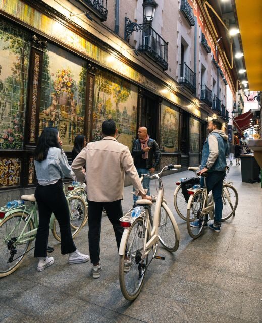 Madrid by Night: Vintage Bike Tour Highlights/Optional Tapas - Bikes, Helmets, and the E-Bike Choice That Saves Your Legs