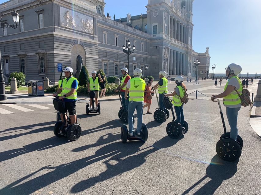 Madrid: City Center Guided Segway Tour - Temple of Debod: The Short Ride With the View on a Hill
