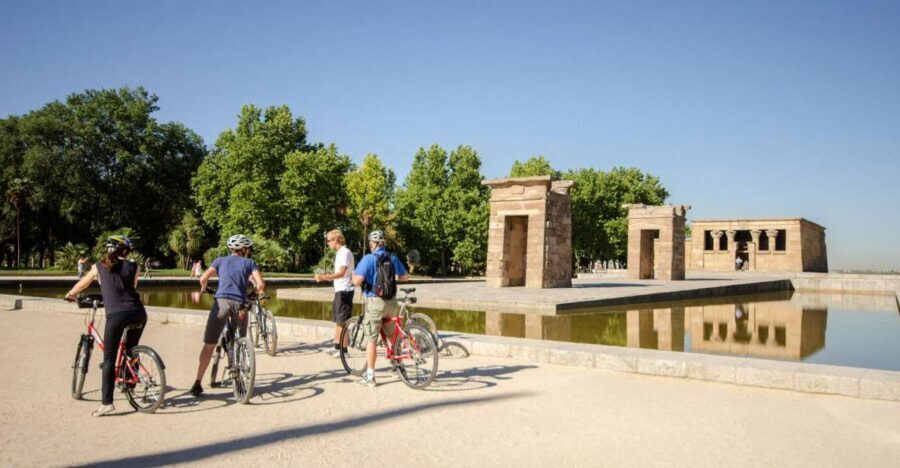Madrid City Guided Bike/E-Bike Tour for Small Groups - Debod Temple: Egypt Meets Madrid (and Yes, It’s Worth Stopping For)