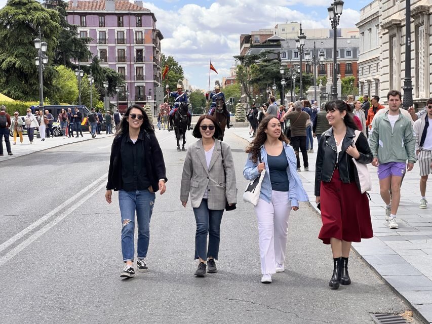Madrid: Day Tour with Prado Museum & Royal Palace Tickets - Royal Palace fast-track: self-guided, but still doable