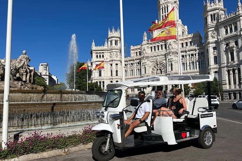 Madrid: Discover the City by Private Electric Tuk Tuk - Museo del Prado and San Jerónimo el Real: Art Meets Architecture Time