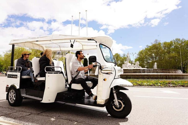 Madrid: Discover the City by Private Electric Tuk Tuk - Calle Serrano and the Final Loop Back to Vergara