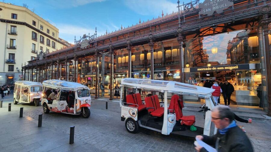 Madrid: Discover the Magic of This City by Tuk Tuk - Key things to know before you ride