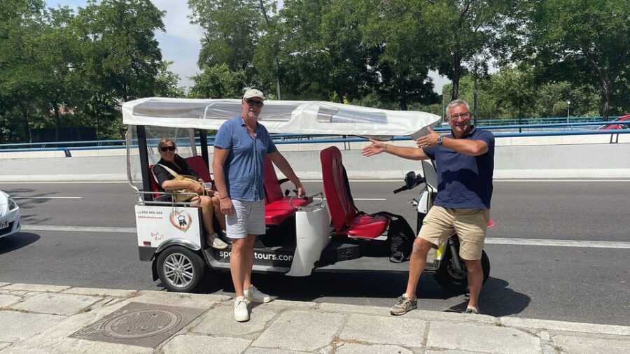 Madrid: Discover the Magic of This City by Tuk Tuk - Price and value: $170 per group (up to 6) for 1 to 3 hours