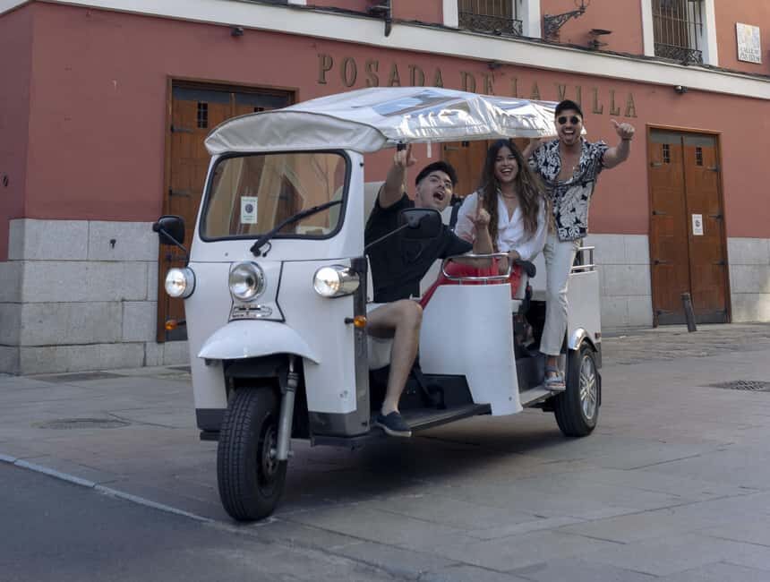 Madrid: Eco-Friendly, Private, and Unique Tuk Tuk Experience - Why Madrid fits electric tuktuks so well