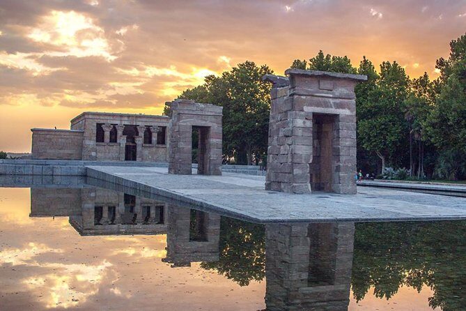 Madrid Electric Bike Sunset Tour - Temple of Debod: the ancient Egyptian stop that anchors the whole ride