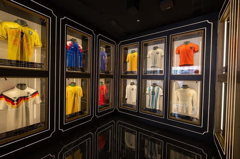 Madrid: Entry Ticket to Legends The Home of Football Museum - Seven floors of football history: how to navigate the experience