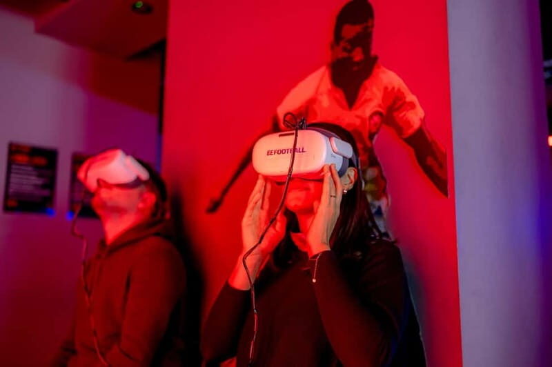 Madrid: Entry Ticket to Legends The Home of Football Museum - VR game area: fun, modern, and easier than it sounds
