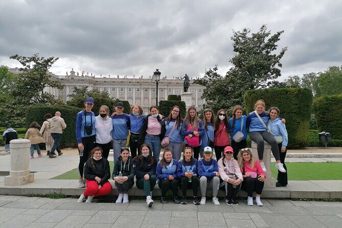 Madrid Essential: Walking Tour - Royal Palace of Madrid: big exterior context, and one admission note