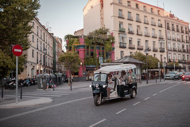 Madrid Expert Plus Tour with Local Guide in Eco Tuk Tuk Private - Stop 2: Atocha Station and Madrid’s big-rails energy