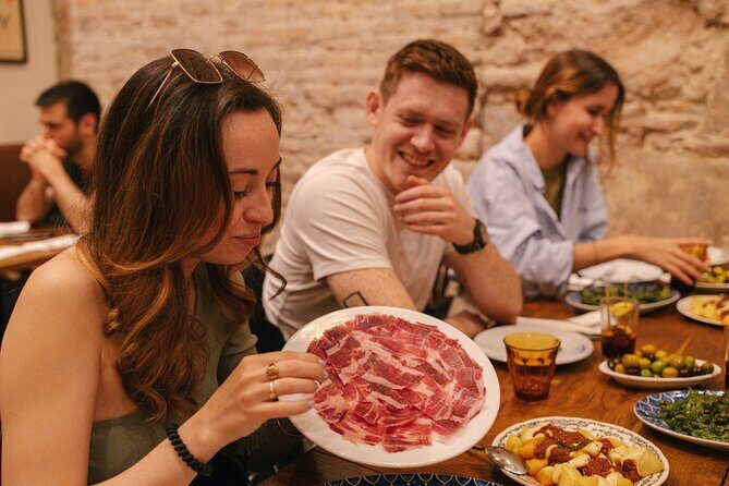 Madrid Food Walking Tour with Tapas and Vermouth - Starting at Plaza de los Carros: how the evening kicks off