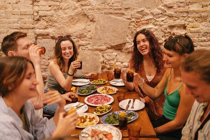 Madrid Food Walking Tour with Tapas and Vermouth - Plaza de la Cebada: Spanish omelette with goat cheese and beer