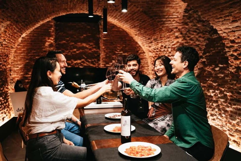 Madrid: Guided Tapas and Wine Tour with Terrace Visit - Starting at Plaza de San Miguel: the tapas mood-setter