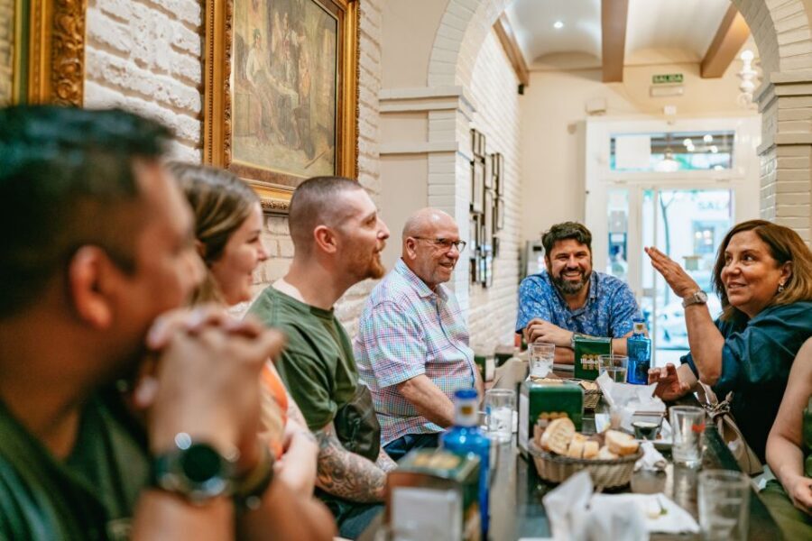 Madrid: Guided Tapas Tour with Tastings and Drinks - Four Stops, One Course of the Night: Market, Neighborhood Bar, Slow-Food Tavern, Old Bodega