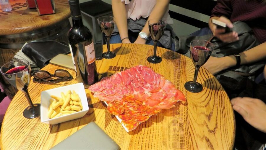 Madrid: Iberico Ham and Spanish Wine Small-Group Food Tour - The tasting lineup: cuts, chorizo, lomo, salchichón, and Manchego