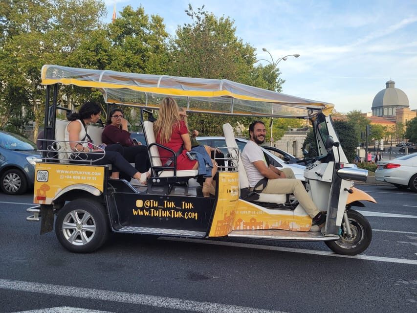 Madrid: Modern tour with Private guide in yellow tuk tuk - A Yellow Tuk Tuk Circuit Through Madrid’s Top Sights