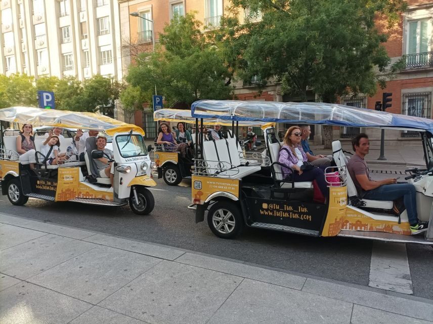 Madrid: Modern tour with Private guide in yellow tuk tuk - How the 1.5-Hour Loop Really Feels: Royal Palace to Bernabéu