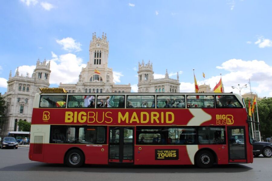 Madrid: Open-Top Big Bus Sightseeing Tour with Live Guide - Neptuno Fountain Starts the Game: Where You Board and How You Set Expectations