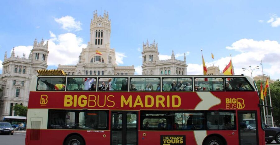 Madrid: Open-Top Big Bus Sightseeing Tour with Live Guide - How the Route Lands: Royal Palace, Almudena Cathedral, and Puerta de Alcalá Views