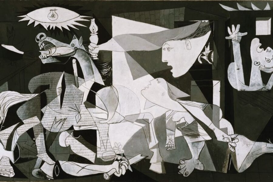 Madrid: Prado & Reina Sofia Museum Skip-the-Line Guided Tour - Start at the Prado Goya Statue: the day in 5 to 5.5 hours