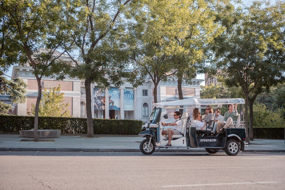 Madrid: Private City Tour by Eco Tuk Tuk - Key highlights in a few lines