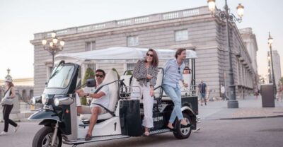 Madrid: Private City Tour by Eco Tuk Tuk - Where you meet: the Plaza de Oriente pickup that can confuse you once