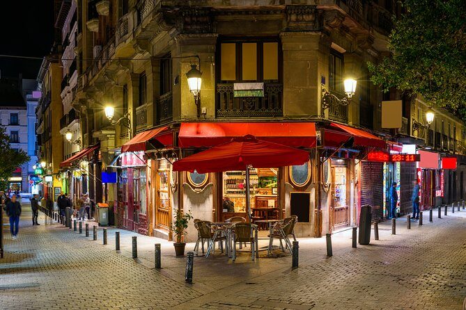 Madrid Private Night Walking Custom Tour with Tapa and a Drink - Plaza de Santa Ana: center stage for people-watching