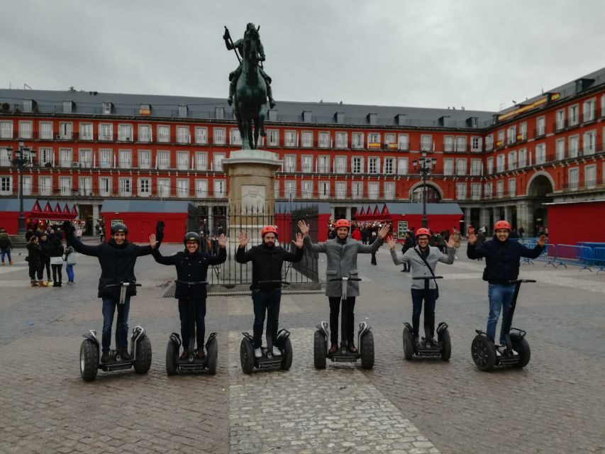 Madrid Private Segway tour. Retiro Park - Centro Historico - Monumental Madrid landmarks: Royal Palace, Almudena Cathedral, and the sights in between