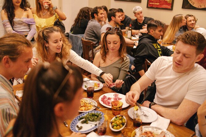 Madrid: Private Tapas & Wine Food Walking Tour in La Latina - Stop 5: Cava de San Miguel area and garlic mushrooms with chorizo