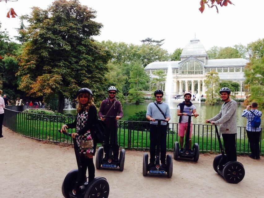 Madrid: Retiro Park 1.5-Hour Segway Tour - Retiro Park for about 40 minutes: crystal views and a very specific fountain