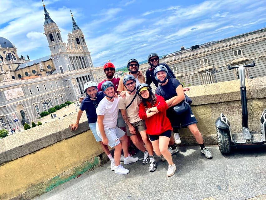 Madrid River Segway Tour - Plaza de Oriente and the Cathedral of La Almudena close out the loop