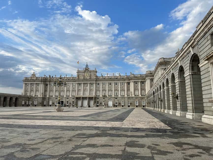 Madrid: Royal Palace Skip-the-Line Entry with Audio Guide - Meeting at Plaza de España: getting started without stress