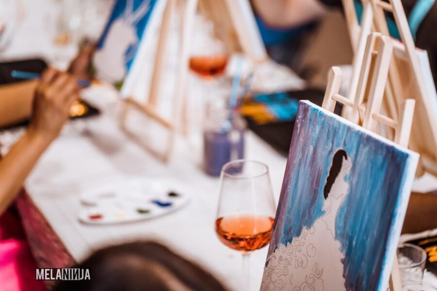Madrid: Sip&Paint Workshop - Why the price feels fair for what you get