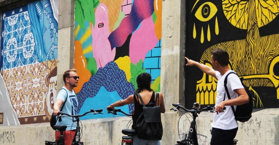 Madrid: Street Art Bike Tour - Where You Start: Gran Vía/Sol Convenience at Carrefour Express
