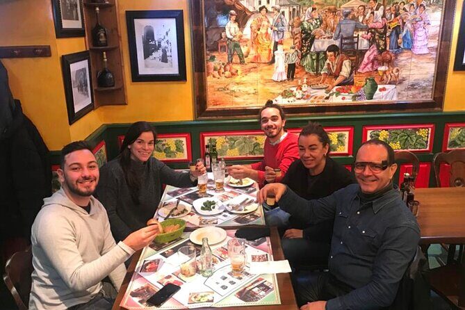 Madrid Tapas and Mysteries Walking Tour with Private Option - Three tapas bars: how the drinks and bites are set up