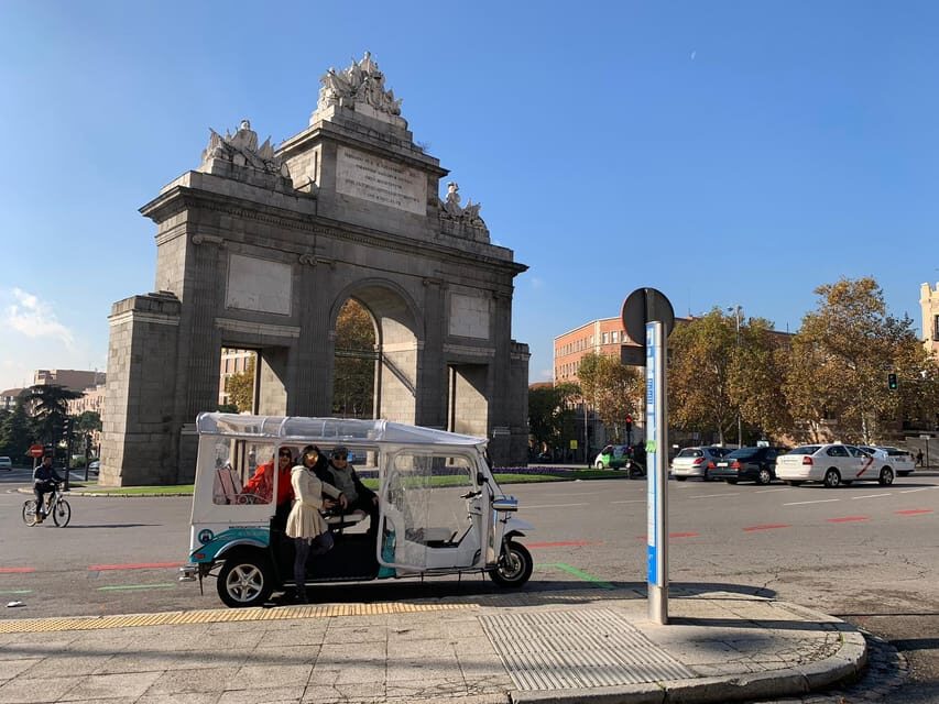 Madrid Tuk Tuk Welcoming Tour - Puerta de Toledo area and Atocha: where Madrid’s layers meet