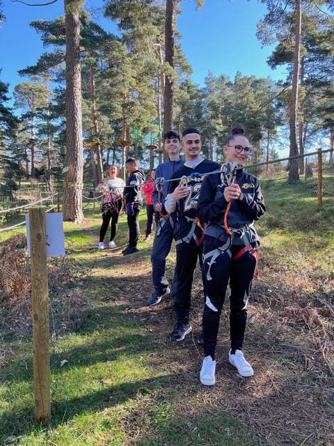 Madrid: Zip line circuits high in the trees - Price and Value: Around $27 for a Full Tree-Circuit Session