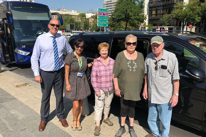 Private Half-Day Guided Tour of Madrid: 2H by private vehicle & 2H walking - Stop 1 by car: the Madrid evolution tour (Art triangle to city icons)